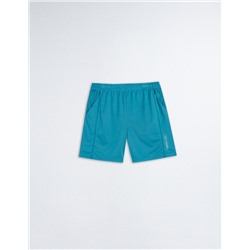 Reflective Print Sports Shorts, Men, Blue
