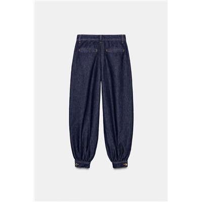 PANTALÓN DENIM BOMBACHO