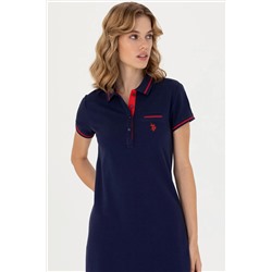 Kadın Lacivert Örme Elbise