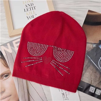 Вязаная шапка  КАР*Л 😎