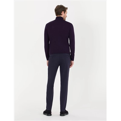 Lacivert Jogger Fit Kumaş Pantolon