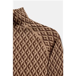 JACQUARD SEAMLESS THERMOLITE® CORE THERMAL T-SHIRT SKI COLLECTION