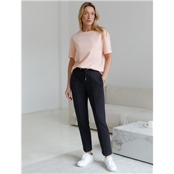 Брюки из эластичного футера