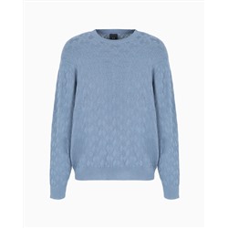 ASV MONOGRAM JACQUARD CREWNECK SWEATER