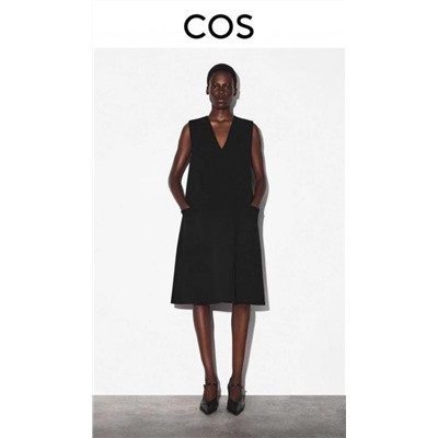 Осенне-зимний,  толстый двухсторонний шерстяной сарафан КО*С