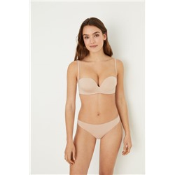 SUPERB Sujetador sin tirantes súper push up microfibra