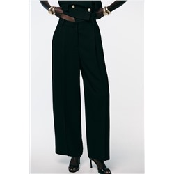 WIDE-LEG TROUSERS WITH DARTS