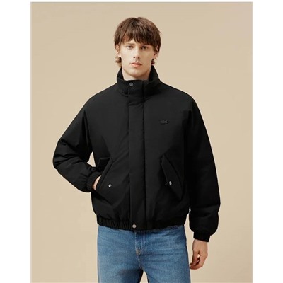 Утепленная мужская куртка бомбер  Lacost*e