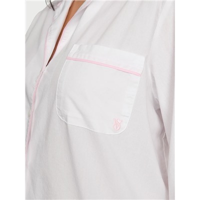 Victoria's Secret Heritage Cotton Long Pajama Set