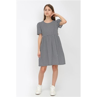 Платье Соты короткий рукав-фонарик арт. ПЛ-371 НАТАЛИ #885824