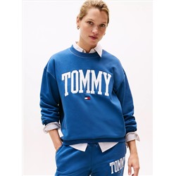 Varsity Tommy Logo Crewneck Sweatshirt