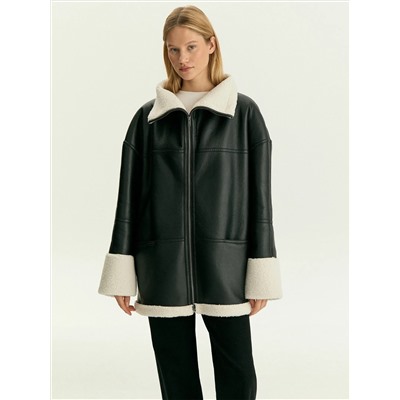 Дубленка из экомеха, N097/polarix