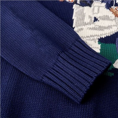 Мужской свитер с вышивкой РАЛЬ*Ф Л