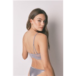 Sujetador push up GORGEOUS encaje gris