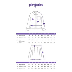 Комплект (Рубашка+Юбка) PLAYTODAY, 1131452