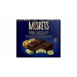 Дубайский шоколад Miskets DUBAI черный с фисташкой и кадаифом 100 гр 1/12