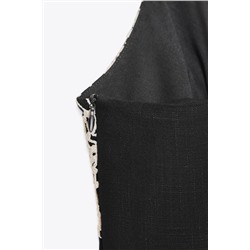 EMBROIDERED MIDI DRESS