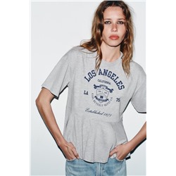 VARSITY FRILL T-SHIRT