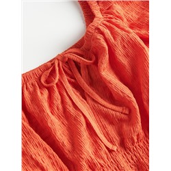 Структурированный топ из джерси