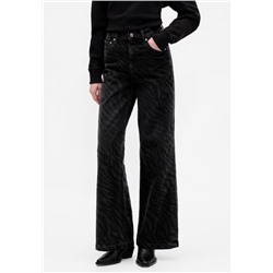 High Rise Stride Corduroy Wide-Leg Pants