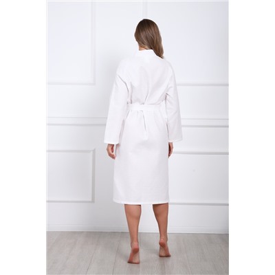 Халат вафельный женский