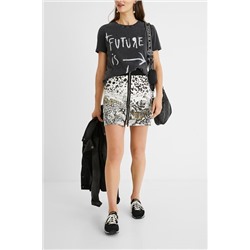 Camiseta manga corta mensajes