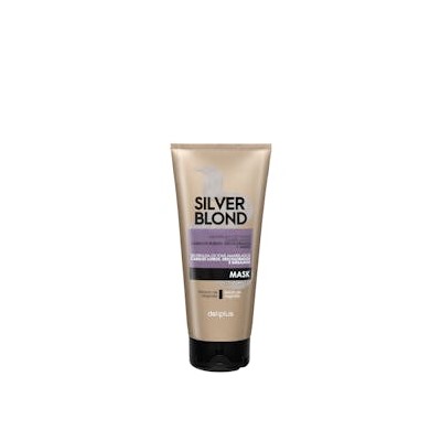 Маска для светлых, осветленных и седых волос Deliplus Silver Blond Mask