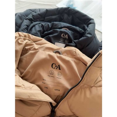 Теплая детская куртка средней длины, экспорт