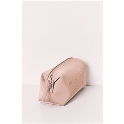 Neceser pequeño goma marrón