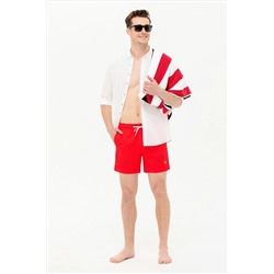 Erkek Kırmızı Deniz Şortu