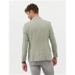 Açık Yeşil Ekstra Slim Fit Blazer Ceket