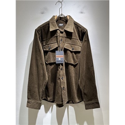 Мужская вельветовая рубашка  ZEGN*A