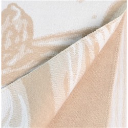 Зимний теплый мягкий жаккардовый шарф