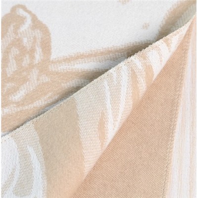 Зимний теплый мягкий жаккардовый шарф