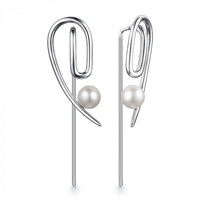 Серьги серебро 52408S1