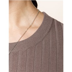 Джемпер тонкой вязки из вискозы с нейлоном