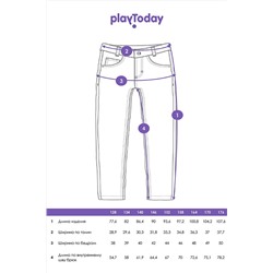 Джинсы PLAYTODAY, 1040568