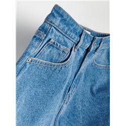 Minirock aus Denim