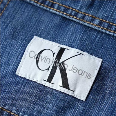 Мужская застиранная джинсовая куртка с длинными рукавами  СК