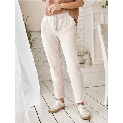 Брюки из облегченного футера с эластаном