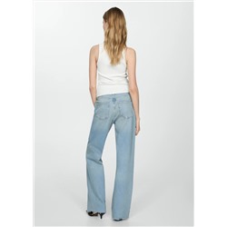 Jeans rectos tiro medio