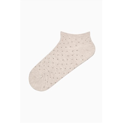 Penti Multiple Pattern Bej 5li Patik Çorap