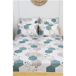 Простыня поплин Соты