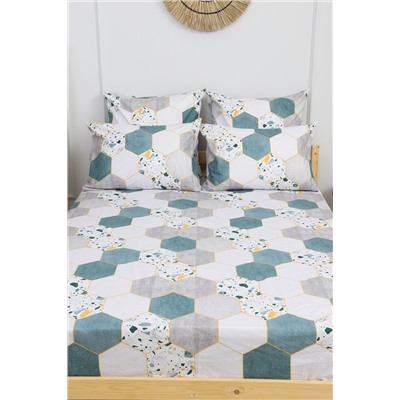 Простыня поплин Соты