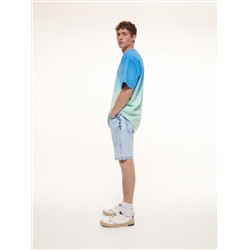 Shorts im Regular-Fit aus Denim