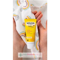Weleda Baby - Calendula - Crème Protectrice Visage - BIO - LOT de 2x50ml