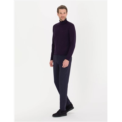 Lacivert Jogger Fit Kumaş Pantolon