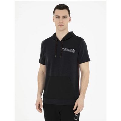 Siyah Regular Fit Sweatshirt