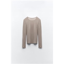 SEMI-SHEER SUPIMA® COTTON TOP