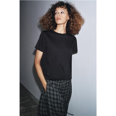 MERCERISED COTTON T-SHIRT